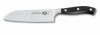 Nóż kuchenny Victorinox Santoku - Kuta stal, ergonomiczna rękojeść POM, wszechstronny do warzyw i mięsa - 17 cm - 7.7303.17G